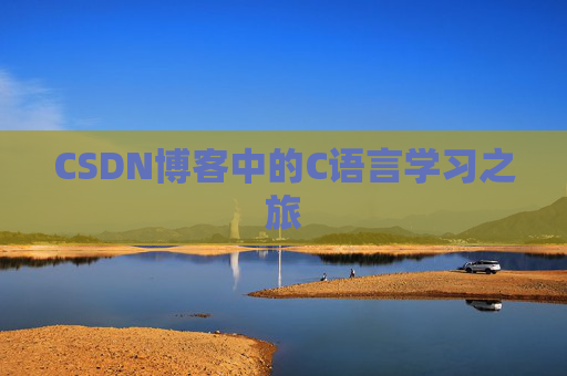CSDN博客中的C语言学习之旅